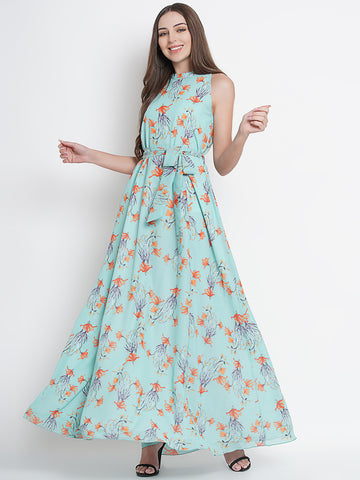Lady Stark Floral Printed Dress